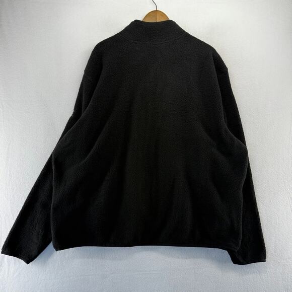 Iowa Hawkeyes Sweater Mens 3XL Black 1/4 Quarter Zip Pullover Fleece Pockets NEW - Picture 11 of 13